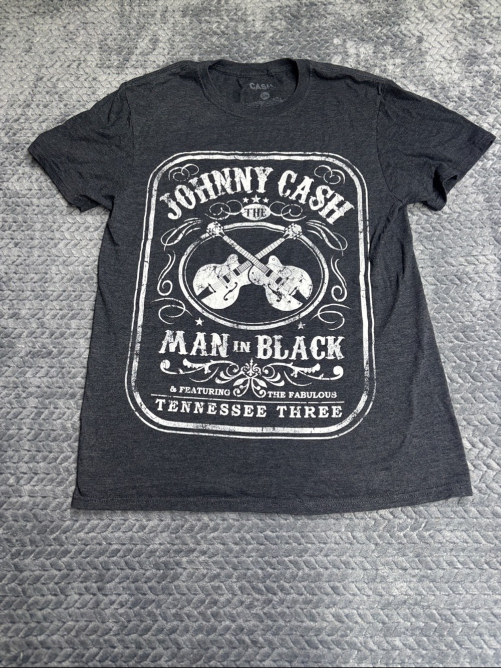 Johnny Cash 'Man in Black' Graphic Tee - Black